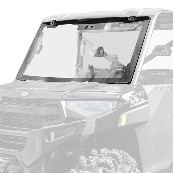 SuperATV Polaris Ranger XP 1000 MaxDrive Power Flip Glass Windshield