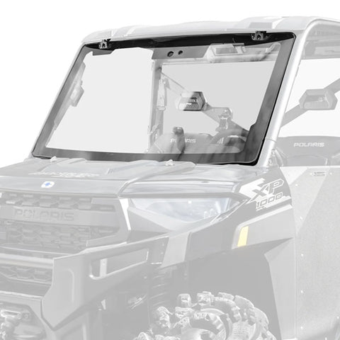 SuperATV Polaris Ranger MaxDrive Power Flip Glass Windshield