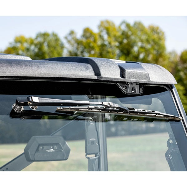 SuperATV Polaris Ranger XP 1000 MaxDrive Power Flip Glass Windshield Wiper Position