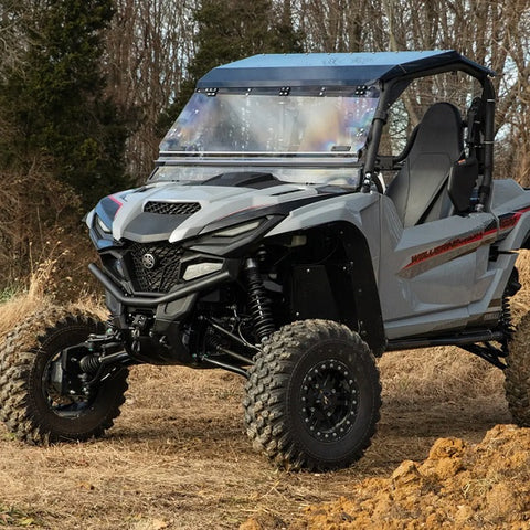 SuperATV Yamaha Wolverine RMAX 2 Front A-Arms - High Clearance Fwd  Offset