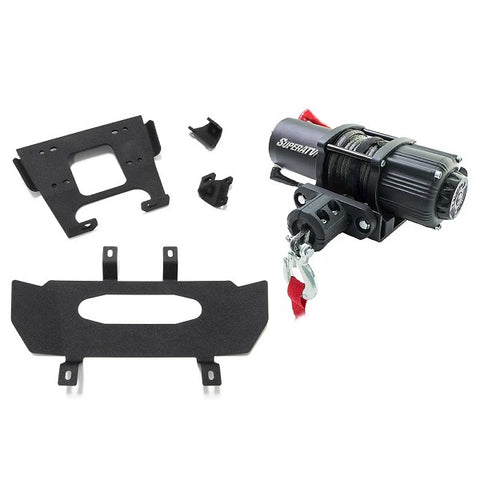 SuperATV Polaris RZR Trail S 900 Models Winch & Mount