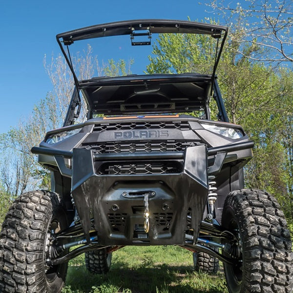 SuperATV Polaris Ranger 1000 Windshield - Flip Up