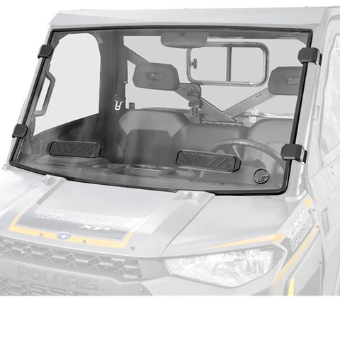 SuperATV Polaris Ranger 1000 Vented Full Windshield - Clear