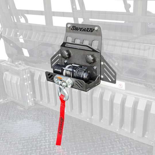 SuperATV Kawasaki Mule Pro Bed Winch