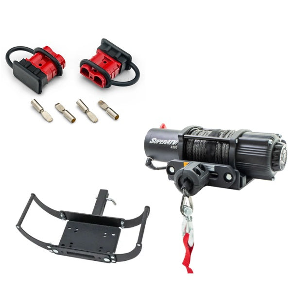 SuperATV All-In-One Quick Connect Winch Kit with 4500 lb. Winch Kit