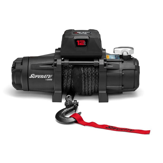 
                  
                    SuperATV Black Ops 12000 Synthetic Rope Winch & Wireless Remote
                  
                