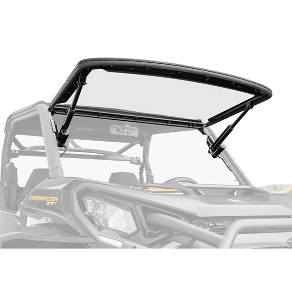 SuperATV Can-Am Windshield - MaxDrive Power Flip Up