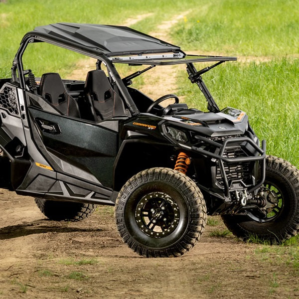 SuperATV  MaxDrive Power Flip Up Can-Am Windshield