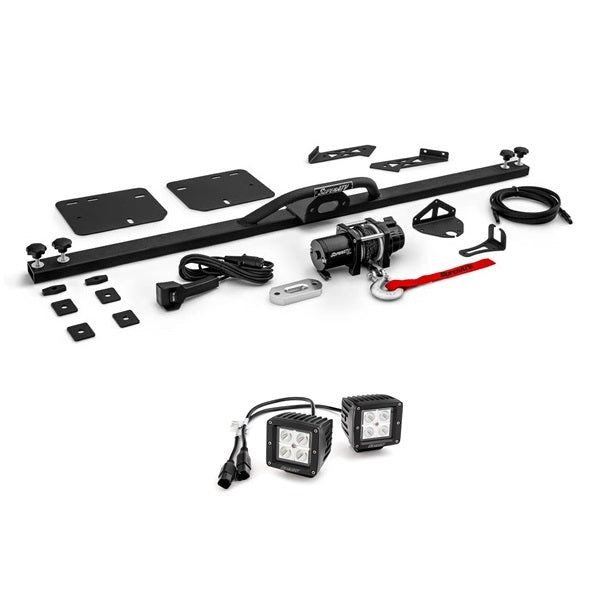 SuperATV Can-Am Defender Bed Winch & Lights