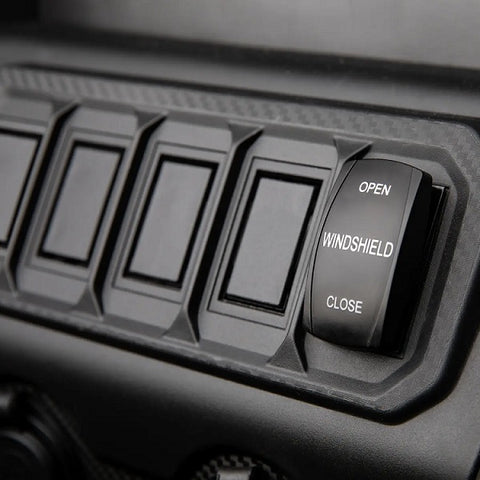 SuperATV CFMOTO UFORCE 1000 MaxDrive Power Flip Windshield Button