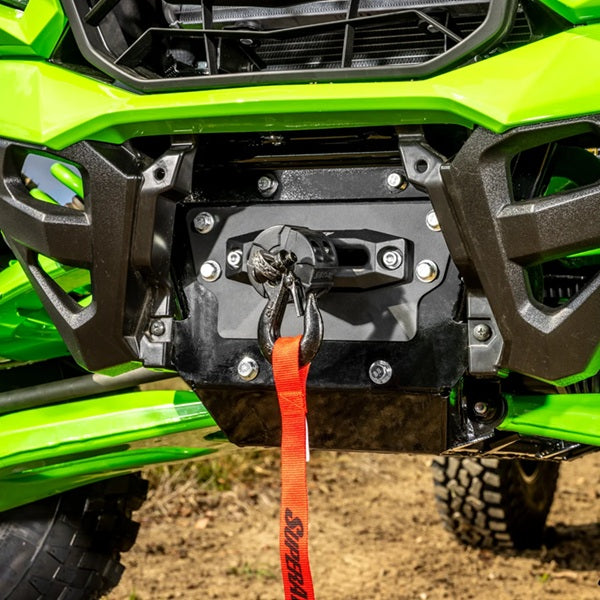 SuperATV Kawasaki Teryx H2 Winch & Mounting Plate