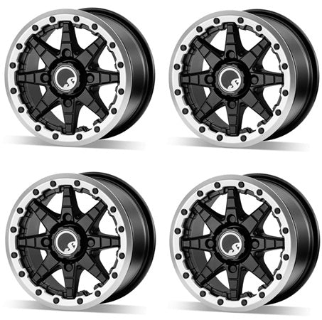 SuperATV Healy Lock Series Beadlock Wheels 7 Inch Set