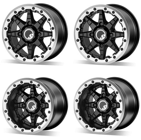 SuperATV Healy Lock Series Beadlock Wheels 7 & 10 Inch Set