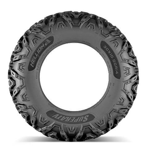 SuperATV Hellion Tire Side View