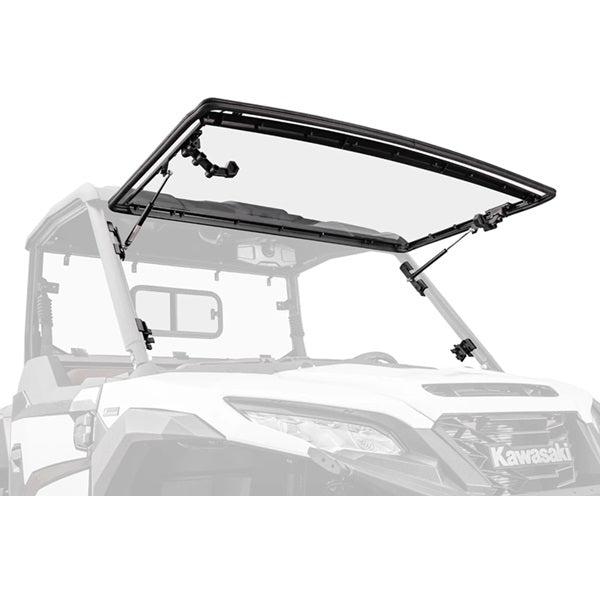 SuperATV Kawasaki Ridge Windshield - Flip Up