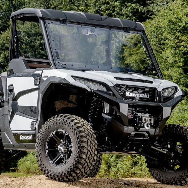 SuperATV Kawasaki Ridge Windshield Flip Up