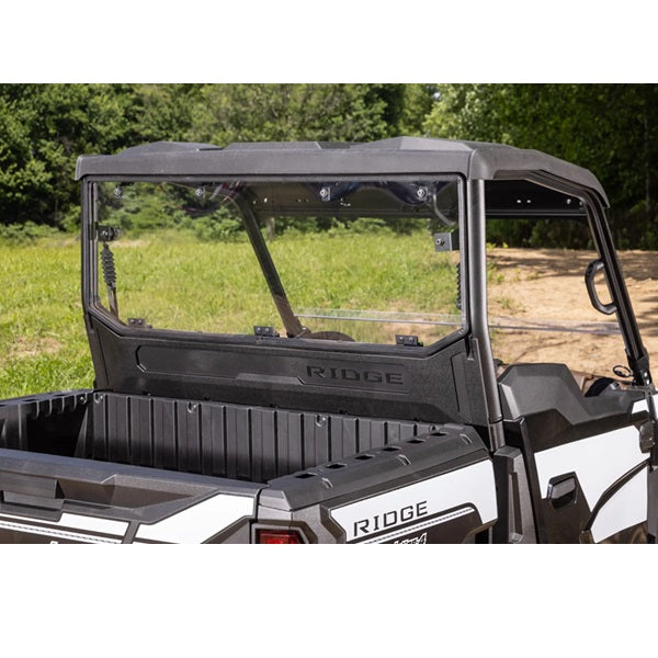 SuperATV Kawasaki Ridge Rear Windshields Clear