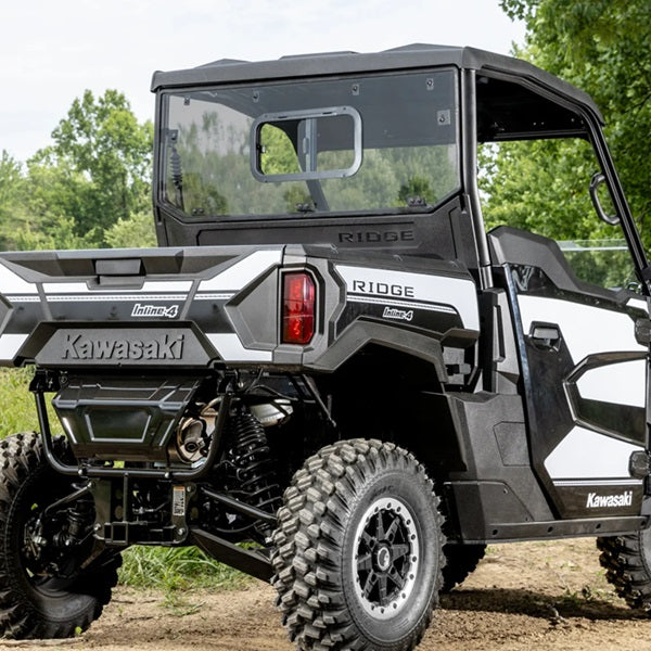 SuperATV Kawasaki Ridge Windshield - Rear Sliding Window