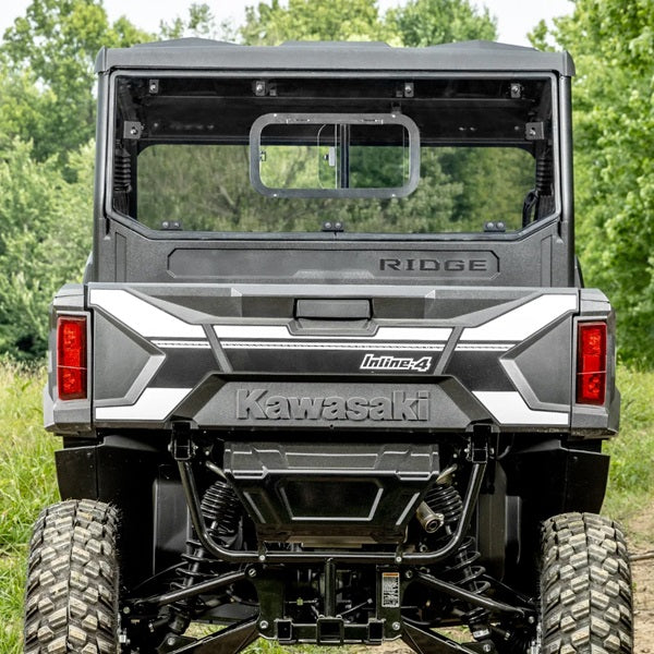 SuperATV Kawasaki Ridge Sliding Rear Windshield