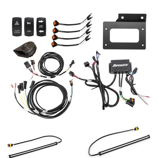 
                  
                    SuperATV Kawasaki Teryx KRX 1000 Deluxe Turn Signal & Horn Kit 12 Inch LED Strip
                  
                