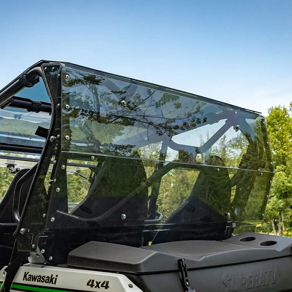 SuperATV Kawasaki Teryx 4 800 Rear Windshield On