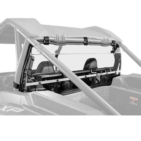 SuperATV Polaris RZR XP Windshield Clear (2024+) - Rear