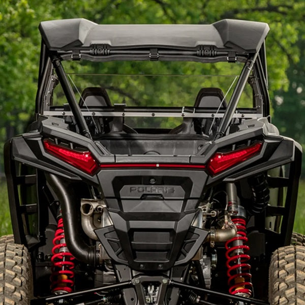 SuperATV Polaris RZR XP Windshield (2024+) - Clear Rear