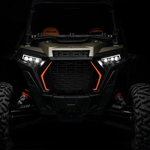 Deluxe Self-Canceling Turn Signal Kit Fang Light Orange