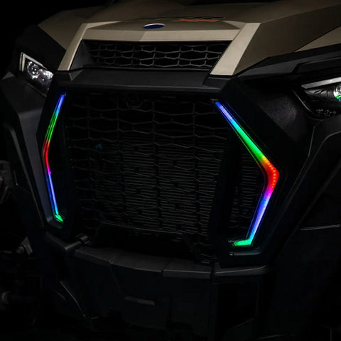 Deluxe Self-Canceling Turn Signal Kit Fang Light Rainbow