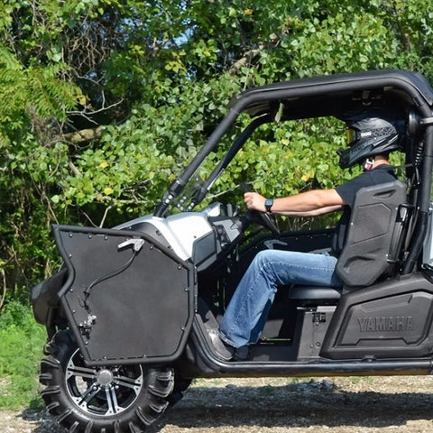 SuperATV Yamaha Viking Aluminum Doors - Open