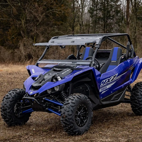 SuperATV Yamaha YXZ Scratch Resistant Flip Up Windshield (2019+)