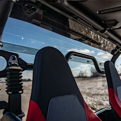 SuperATV Yamaha Wolverine X4 Rear Windshield 2018+ - Light Tint
