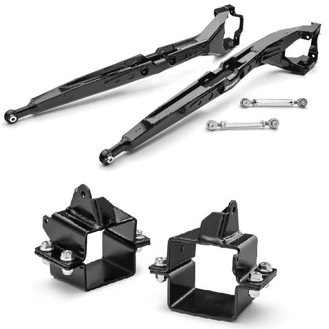 SuperATV Can-Am Maverick X3 Trailing Arms - Smart Shox Black