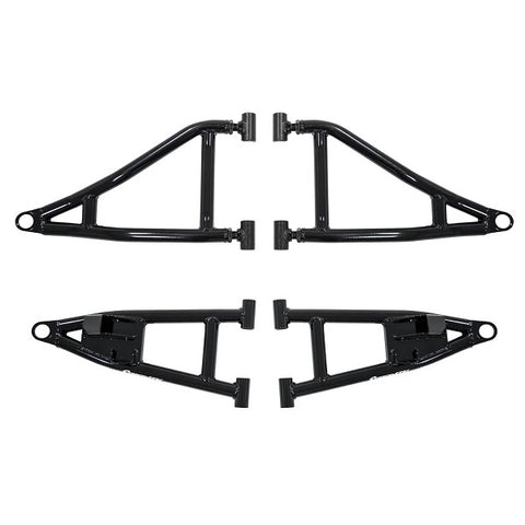 SuperATV 2017-18 Polaris Ranger XP 1000 Crew Front A-Arms - High Clear 1.5