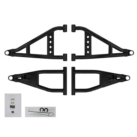 SuperATV Polaris Ranger XP 900 Front A-Arms (2013-19) - High Clear 1.5