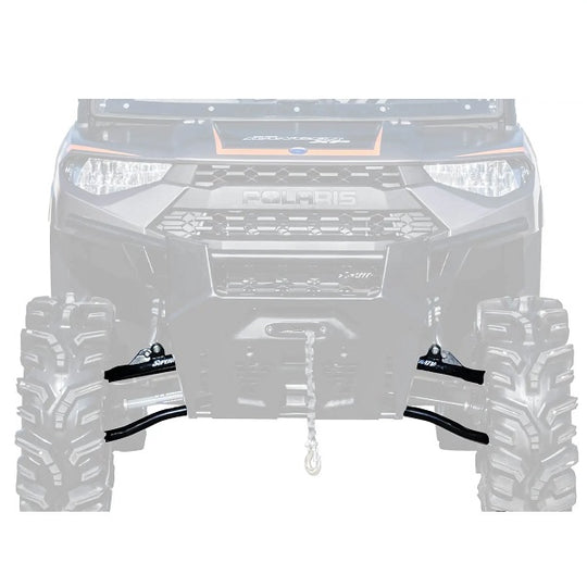 
                  
                    SuperATV 2018-20 Polaris Ranger XP 1000 Front A-Arms - High Clear 1.5" Offset
                  
                