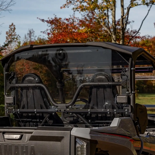 SuperATV Yamaha Wolverine X2 Rear Windshield - Light Tint 2021+