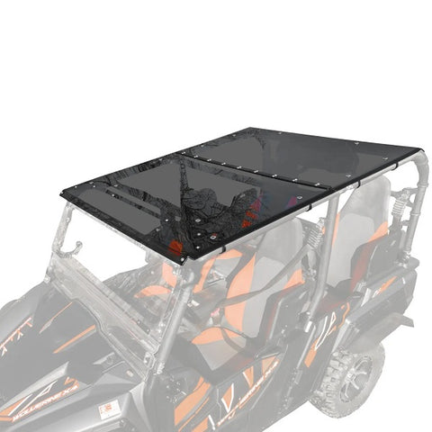 SuperATV Yamaha Wolverine X4 Tinted Roof Top (2018-20)