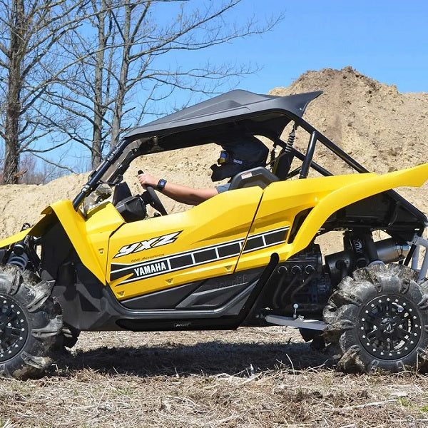 SuperATV Yamaha YXZ Nerf Bar Rock Sliders
