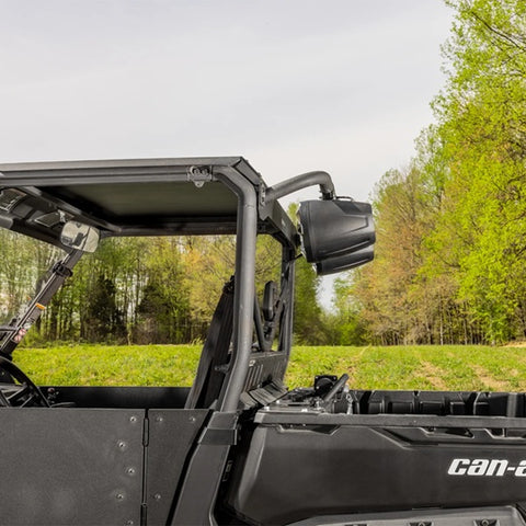 SuperATV Can-Am Defender Wakeboard Speakers Mounted Side View