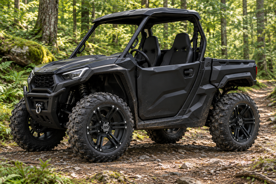 
                  
                    ITP SS212 Black Wheel on a UTV - 12x7
                  
                