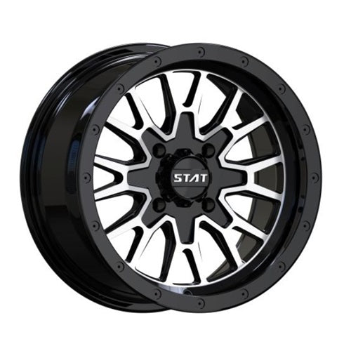 
                  
                    STAT-01 Machined Wheels - Gloss Black & Machined 14x7
                  
                