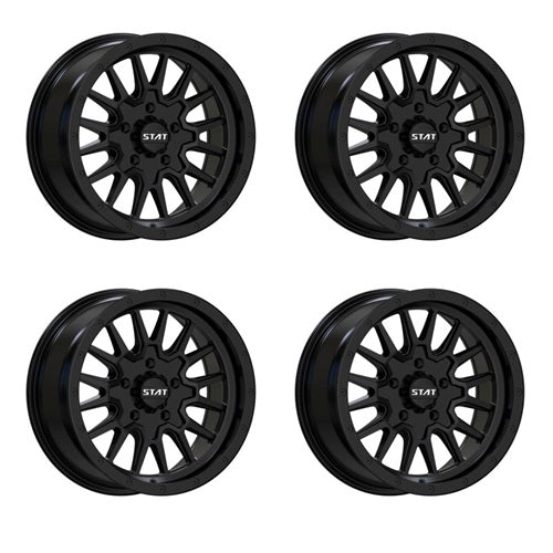 
                  
                    STAT OFFROAD STAT-01 Wheels - Satin Black 15x7 Set
                  
                