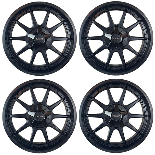 STAT OFFROAD STAT-03 Satin Black Wheels 20x7 Set