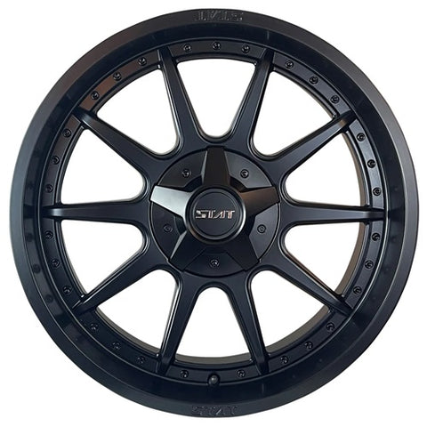 STAT OFFROAD STAT-03 Satin Black Wheels 20x7 Front