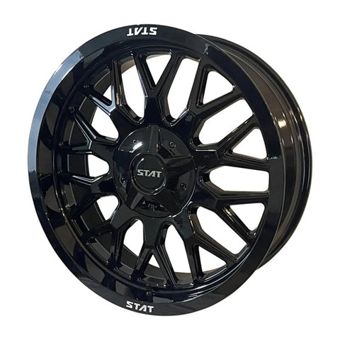 STAT OFFROAD STAT-04 Gloss Black ATV UTV Wheels 20x7