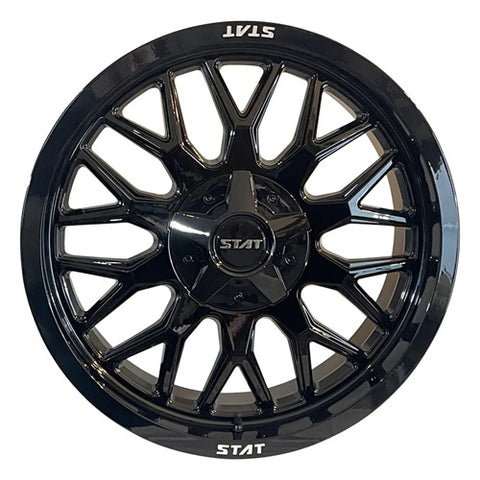 STAT OFFROAD STAT-04 Gloss Black Wheels 20x7