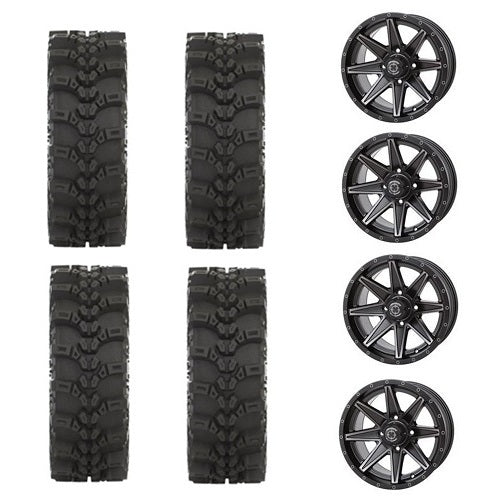 
                  
                    STAT FC-318 Tire & Wheel Kits 28x10-14 on Frontline 308 Matte Black 4/110 Wheels
                  
                