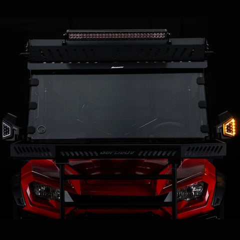 SuperATV Kawasaki Teryx Dual Section Amber LED Side-View Mirrors