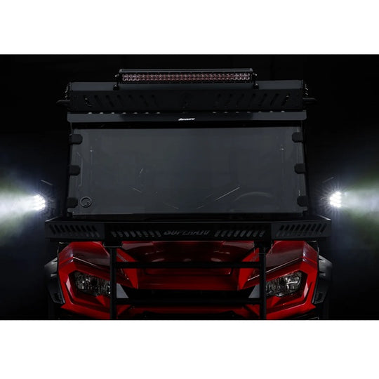 
                  
                    SuperATV CFMOTO UTV Dual Section LED Side-View Mirrors Lit Up
                  
                